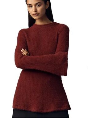 Maeve Anthro Tie-Back Bell Sleeve Top NWT Size Large